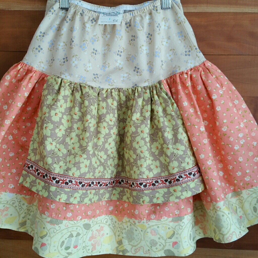 NEW Matilda Jane Platinum AVONLEA Gretta skirt sz8